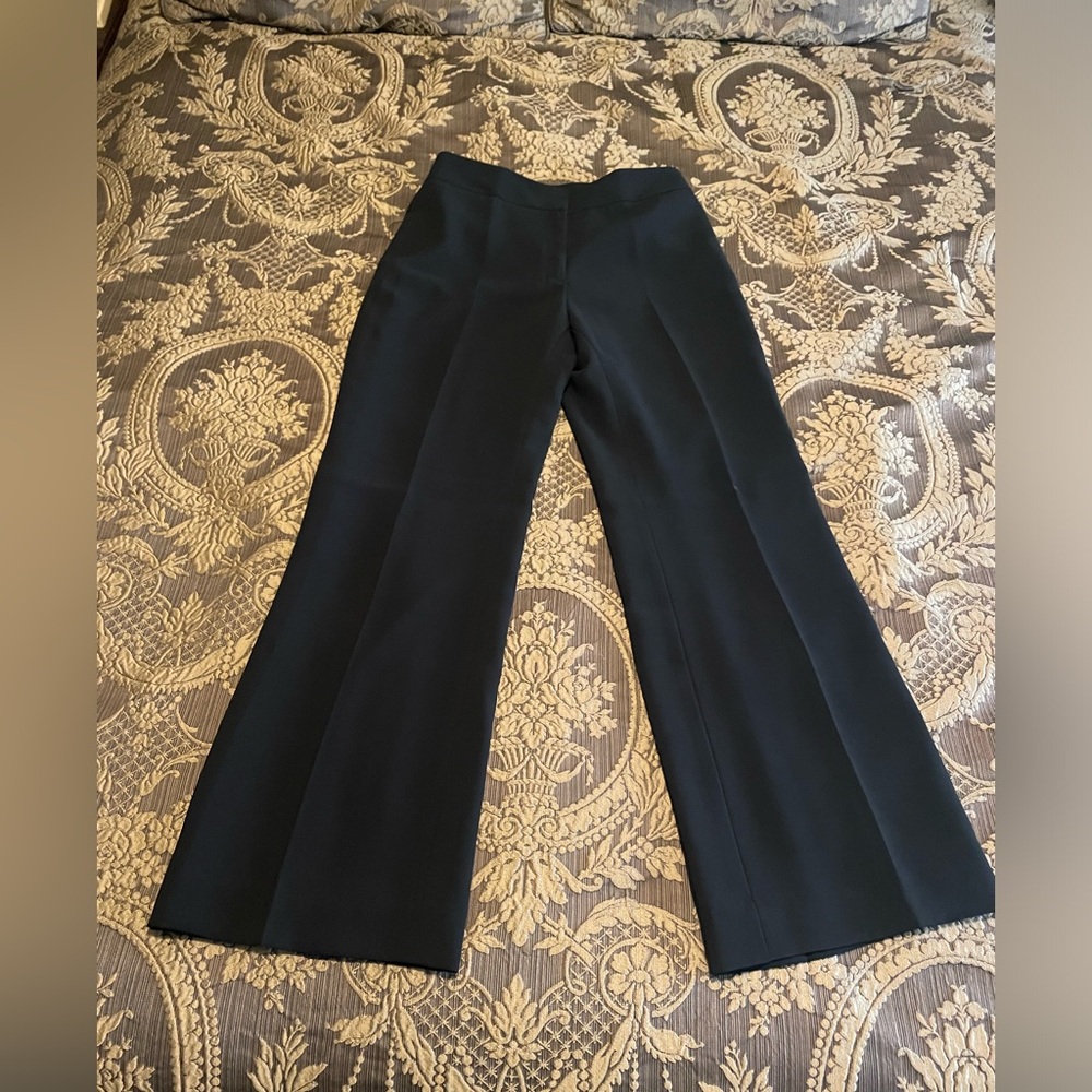 Worthington Stretch Women's Modern Black Straight Leg Dress Pants Size 8